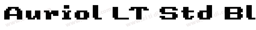 Auriol LT Std Black字体转换